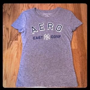 Aeropostale NYC East Conf graphic tee medium‎